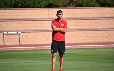 Antonio Hidalgo dissabte al Municipal d'Ascó | Críspulo Díaz